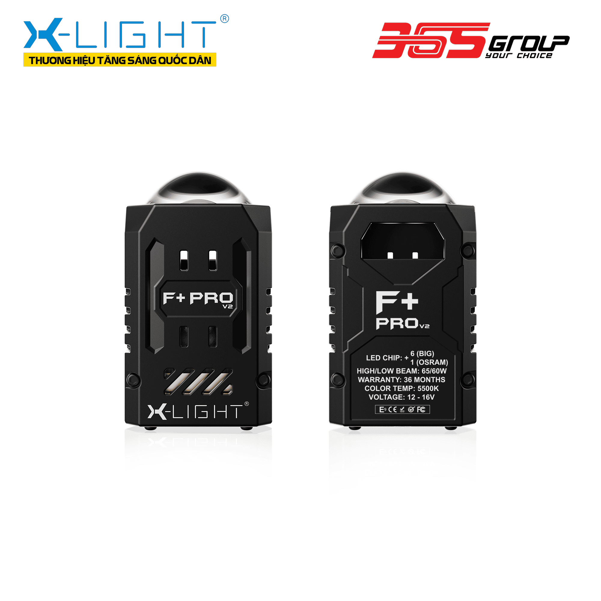 ĐÈN BI LED X-LIGHT F+ PRO - THẾ HỆ THỨ 2